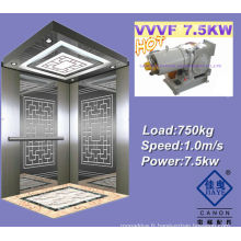 HOT!!! 750KG 7.5KW VVVF VILLA Lift Traction Machine